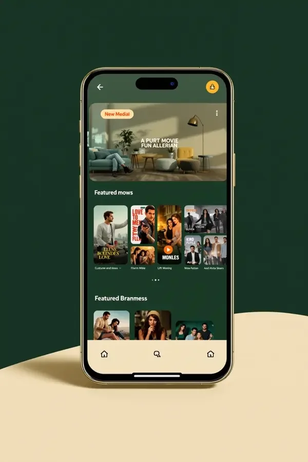猪猪影院 APP 界面展示